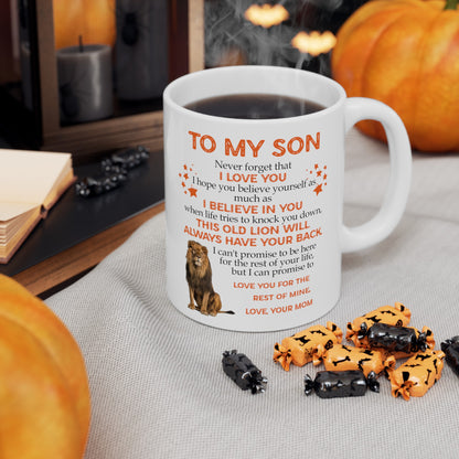 To My Son | Ceramic Mug, (11oz, 15oz)