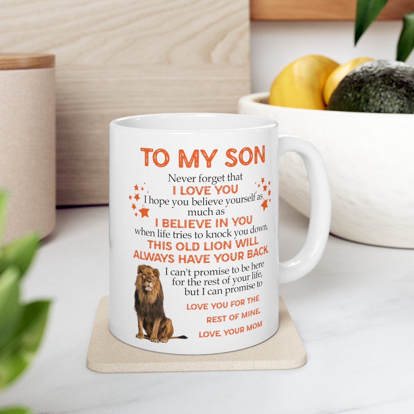 To My Son | Ceramic Mug, (11oz, 15oz)