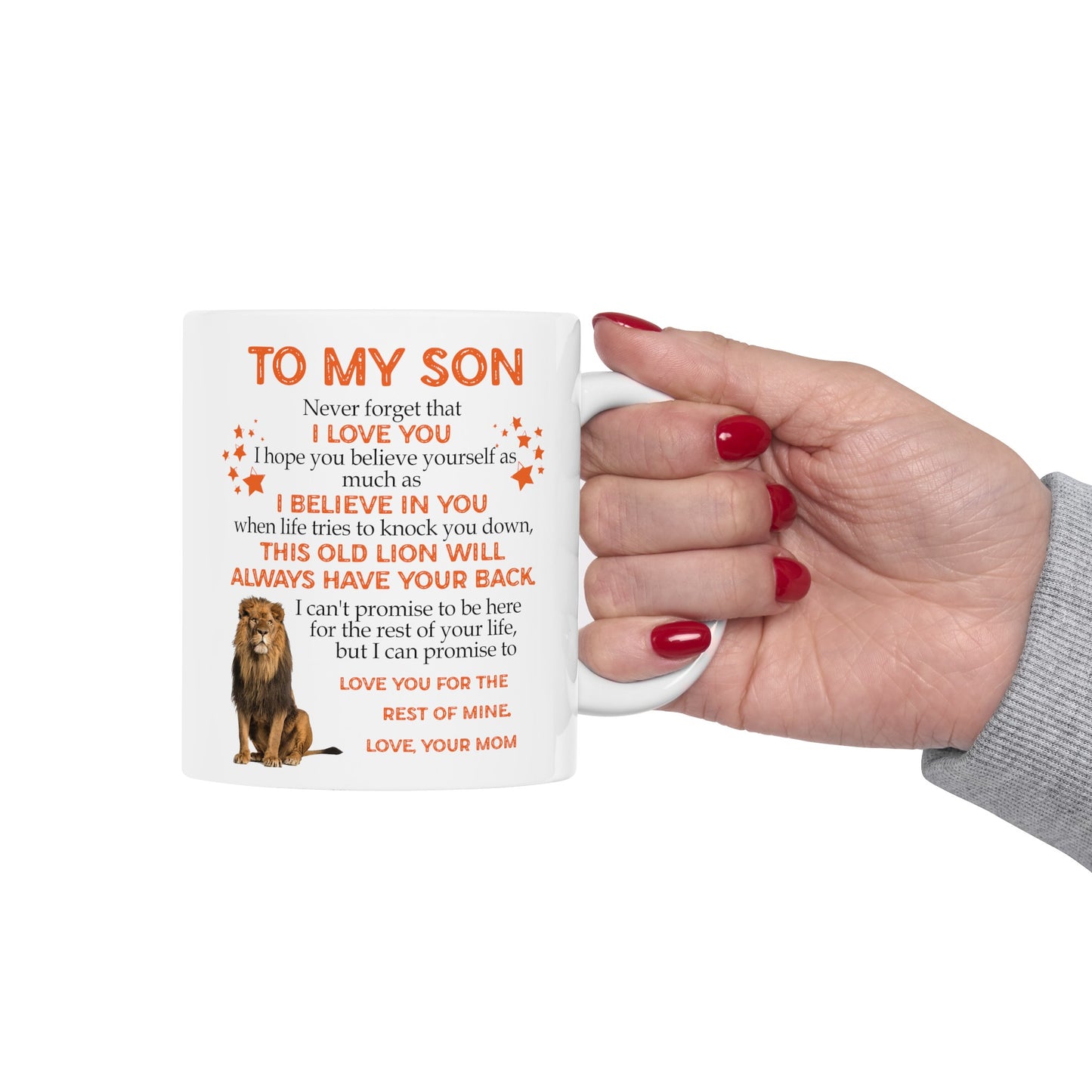 To My Son | Ceramic Mug, (11oz, 15oz)