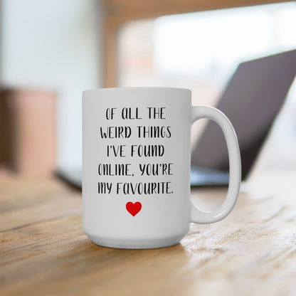 To My Husband | Ceramic Mug, (11oz, 15oz)