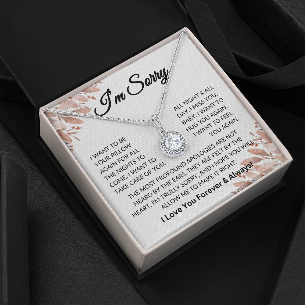 I'm Sorry Gift for Her | An Apology Gift for Her | Eternal Hope Necklace Gift for Her