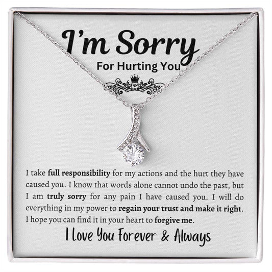 I'm Sorry For Hurting you - Alluring Beauty Necklace