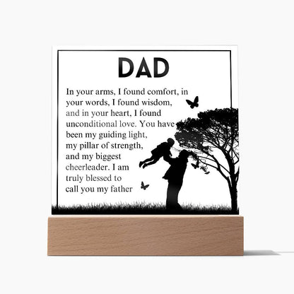 Dad | Square Acrylic Plaque