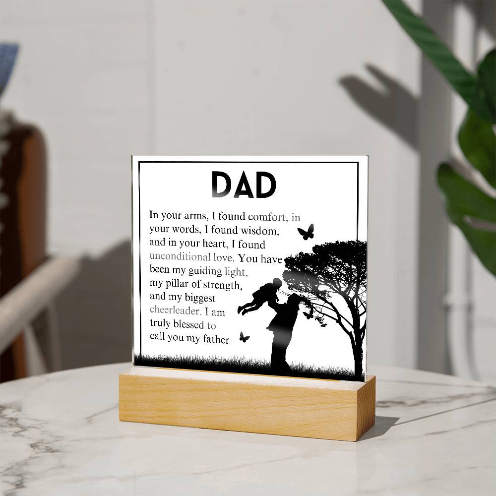 Dad | Square Acrylic Plaque