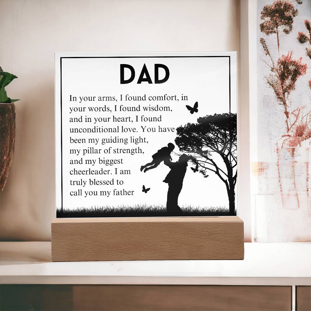 Dad | Square Acrylic Plaque