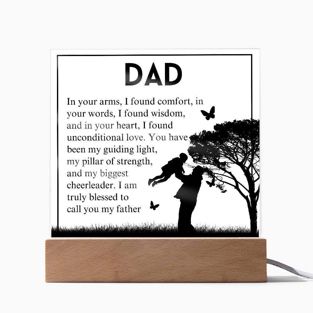 Dad | Square Acrylic Plaque