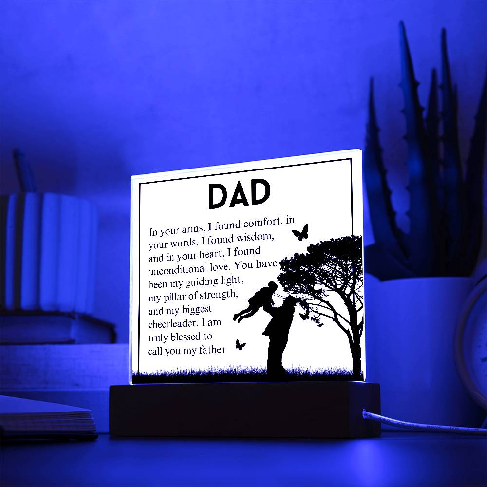 Dad | Square Acrylic Plaque