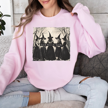 Girls Will Be Girls Witch Halloween Shirt